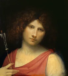 Youth Holding an Arrow